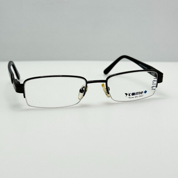 Youme Eye Glasses Eyeglasses Frames 8750P BLK-Gun 51-18-140 - Picture 1 of 7